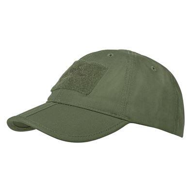 Czapka z daszkiem na rzep FOLDING® rip-stop GREEN
