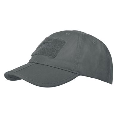 Czapka baseballowa z rzepem FOLDING® rip-stop SHADOW GREY