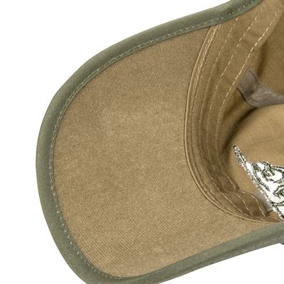Czapka baseballowa z rzepem rip-stop COYOTE/ZIELONA