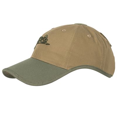 Czapka baseballowa z rzepem rip-stop COYOTE/ZIELONA