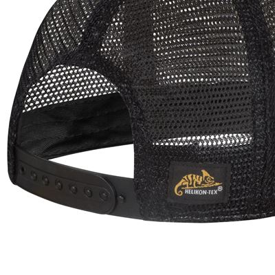 Čepice TRUCKER síťovaná DIRTY WASHED ČERNÁ Helikon-Tex® CZ-PTC-DW-0T01A 2