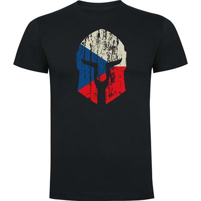Koszulka CZECH SPARTAN z krótkim rękawem BLACK
