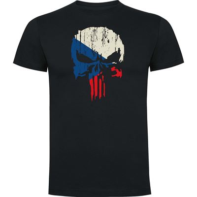 Koszulka CZECH PUNISHER z krótkim rękawem BLACK