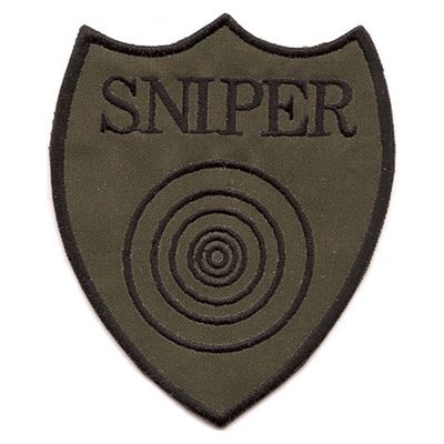 Patch SNIPER z celem - OLIV