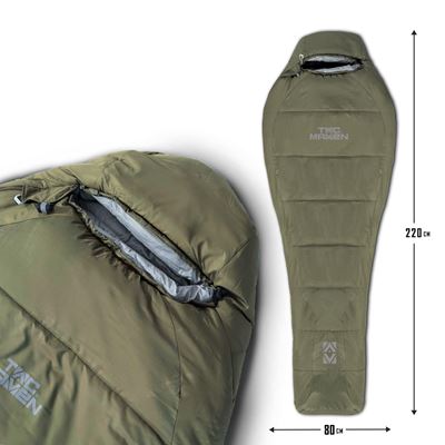 Śpiwór mumia TAC MAVEN RAL 7013