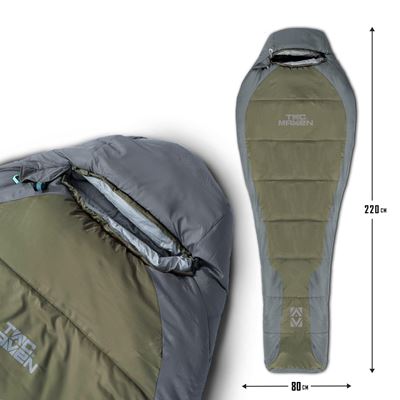 Śpiwór mumia TAC MAVEN GREY/GREEN