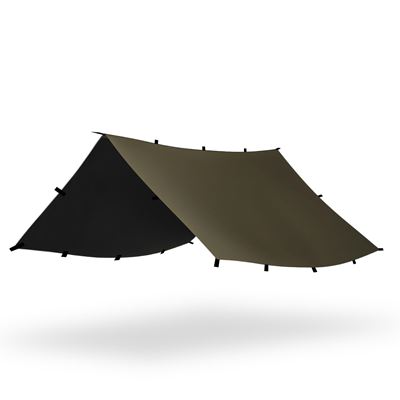 Plandeka biwakowa WILD 3x3 m RAL 7013