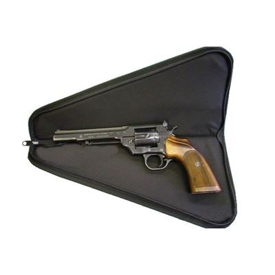 Etui transportowe do pistoletu/rewolweru do 15 cm CZARNE