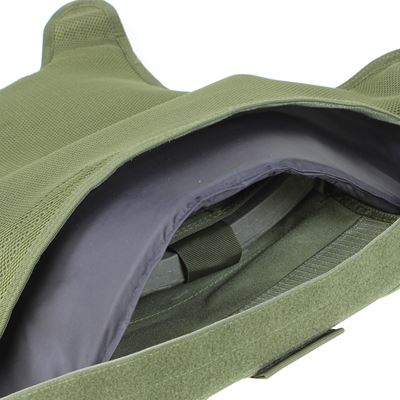 Kamizelka DEFENDER MOLLE nosidło na płyty ZIELONA