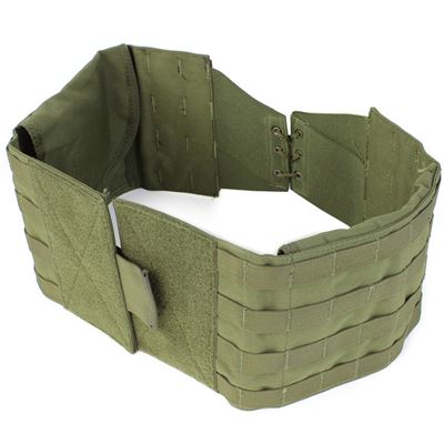 Kamizelka DEFENDER MOLLE nosidło na płyty ZIELONA