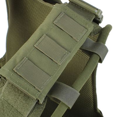 Kamizelka DEFENDER MOLLE nosidło na płyty ZIELONA