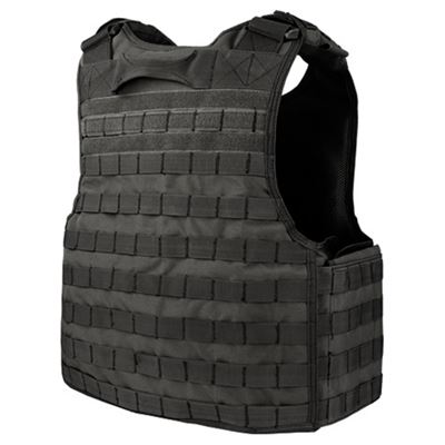 Kamizelka DEFENDER MOLLE nosič plátů CZARNA