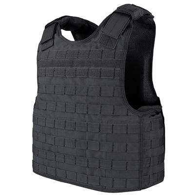 Kamizelka DEFENDER MOLLE nosič plátů CZARNA