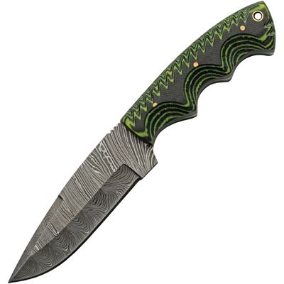 Nóż ze stałym ostrzem TREE RIDGE damascus