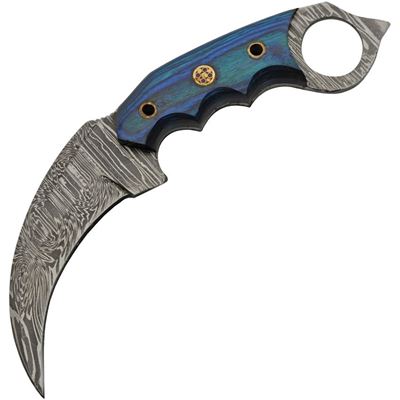 Nóż TALON Karambit NIEBIESKI