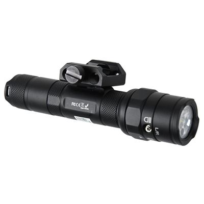 Latarka taktyczna RT01 z zielonym laserem BLACK