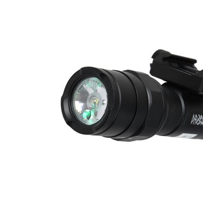 Latarka taktyczna RT01 z zielonym laserem BLACK