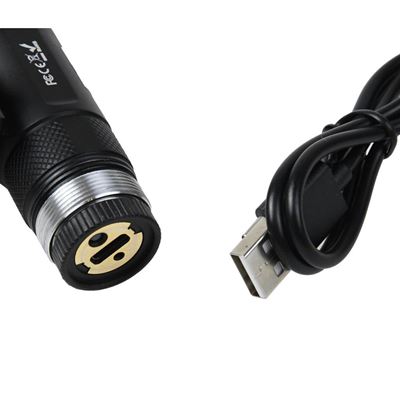 Latarka taktyczna RT01 z zielonym laserem BLACK
