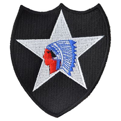 Naszywka 2ND INFANTRY DIVISION- KOLOROWA