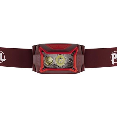 Latarka czołowa ACTIK CORE 2025 CZERWONA PETZL E065AB02 2
