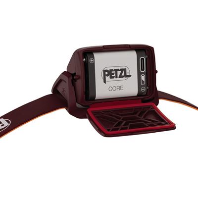 Latarka czołowa ACTIK CORE 2025 CZERWONA PETZL E065AB02 4