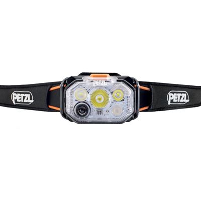 Latarka czołowa SWIFT RL 2026 CZARNO-POMARAŃCZOWA PETZL E095BC00 2