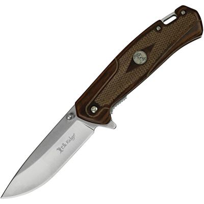 Nóż GENTLEMAN'S plain blade KNIFE BROWN