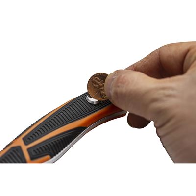 Noże ze stałym ostrzem HUNTING COMBO 2 sztuki ORANGE