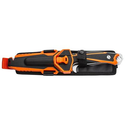 Noże ze stałym ostrzem HUNTING COMBO 2 sztuki ORANGE