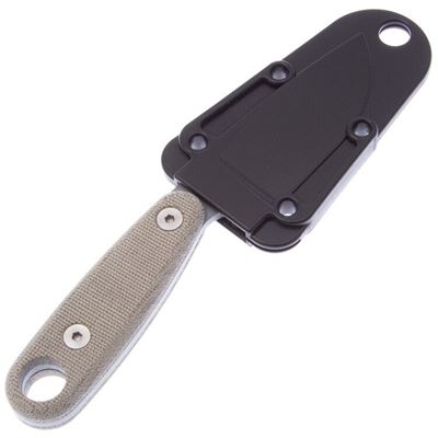 Nóż IZULA-II z ostrzem w pochwie GREY