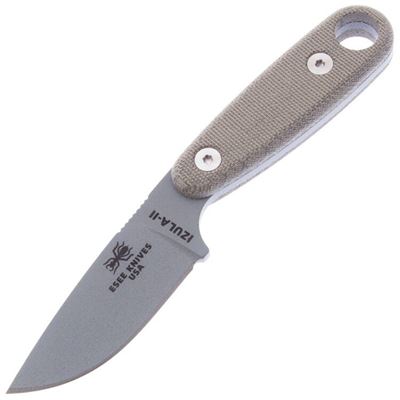 Nóż IZULA-II z ostrzem w pochwie GREY