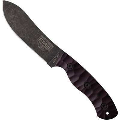 Nóż ze stałym ostrzem JG5 BURGUNDY