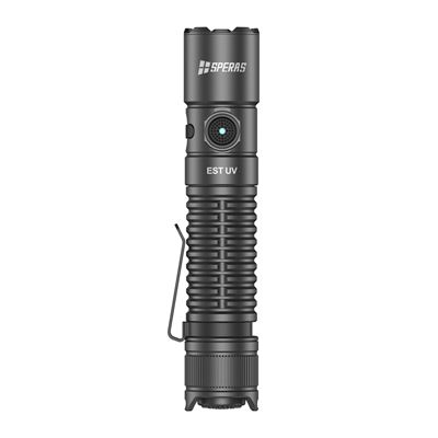 Latarka EST UV, ładowalna, 2300 lumenów, 480 metrów, IP68 SPERAS ESTUV-SP 2