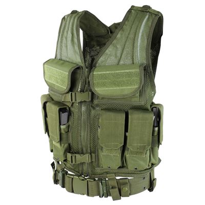 Kamizelka taktyczna ELITE TACTICAL - ZIELONA