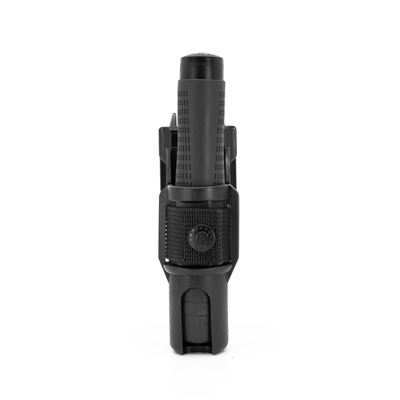 Pałka teleskopowa 40cm/16" hartowana z pochwą BH-54 BLACK ergo handle