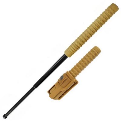 Pałka teleskopowa 45cm/18" hartowana z pochwą BH-54 SAND BLACK