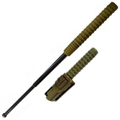 Pałka teleskopowa 53cm/21" hartowana z pochwą BH-54 GREEN BLACK