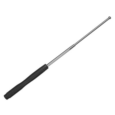 Pałka teleskopowa 58cm/23" hartowana, ergo. uchwyt z tuleją BH-55 SREBRNY