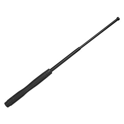 Pałka teleskopowa 58cm/23" hartowana, ergo. uchwyt z tuleją BH-55 BLACK