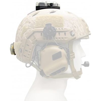 Światło pozycyjne F101 STEALTH SURVIVAL IPX8 do kasku CZARNE