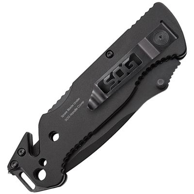 Nóż składany ESCAPE FF25 CZARNY SOG FF25-CP 2