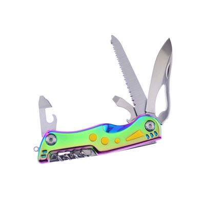 Nóż narzędziowy multitool Rainbow Titanium