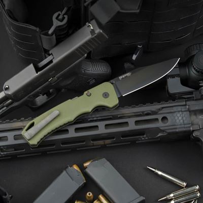 Scyzoryk SWIFT III z gładkim ostrzem ZIELONY