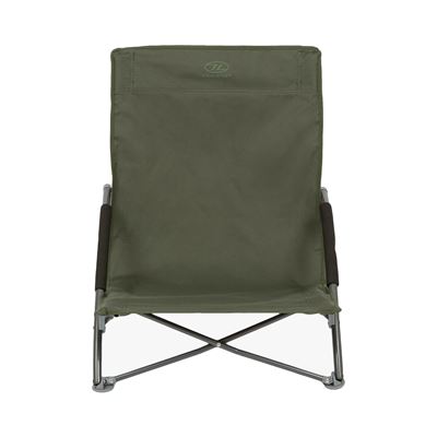 Krzesło PERCH CAMPING niskie siedzisko GREEN