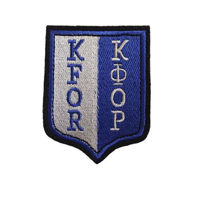 Naszywka KFOR – KOLOROWA