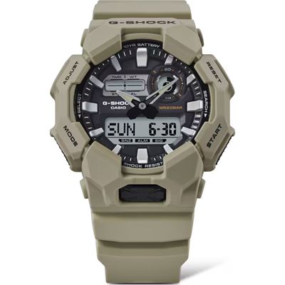 Zegarek męski sportowy GA-010-5A TAN G-SHOCK GA-010-5A 8