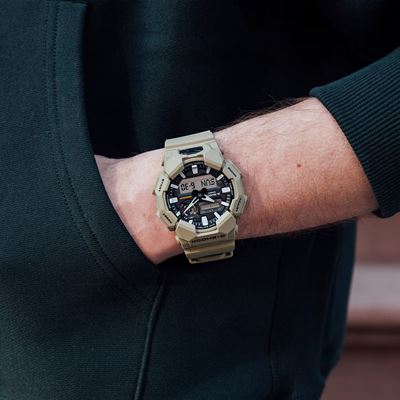 Zegarek męski sportowy GA-010-5A TAN G-SHOCK GA-010-5A 5