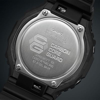 Męski zegarek sportowy GA-2100-1A BLACK/GRAY