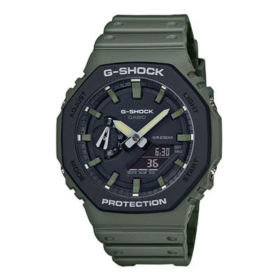Męski zegarek sportowy GA-2110SU-3A GREEN