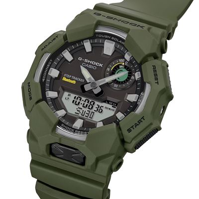 Zegarek męski sportowy GA-B010 ZIELONE G-SHOCK GA-B010-3A 6